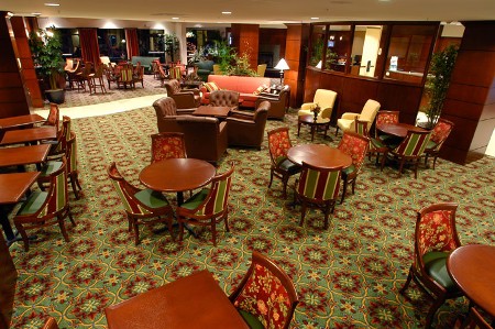 Interior of the Courtyard by Marriott Saratoga Springs hotel